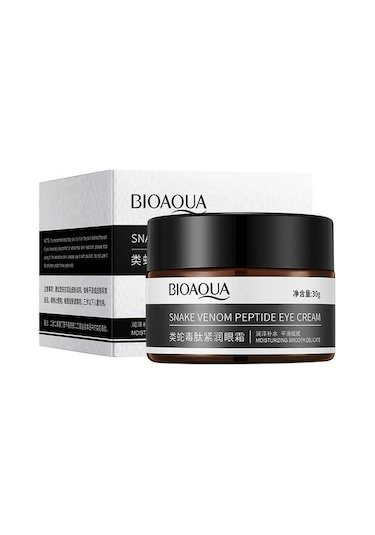 Bioaqua Yılan Zehri Peptidli Kırışıklık Karşıtı Sıkılaştırıcı Göz Kremi 30 G