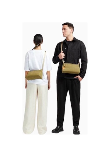 Lojel Niru City Sling 2.5l Unisex Hafif Çapraz Çanta Yağ Yeşili 4