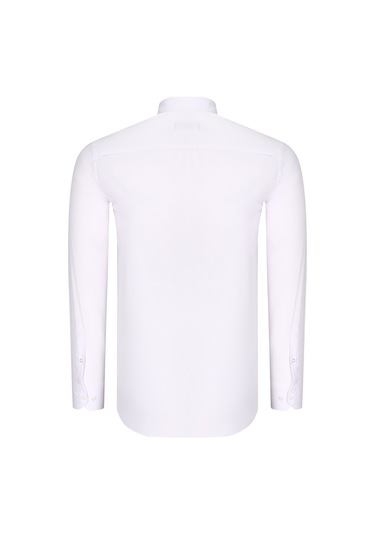 İKİLİ SET G725 DEWBERRY ERKEK GÖMLEK-BEYAZ-LACİVERT Beyaz - Lacivert