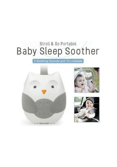 Beyaz Gürültü Baykuş Bebek Yatıştırıcı Yardımcı Ses Makinesi Kolik Ses Ninni Uyku Cihazı