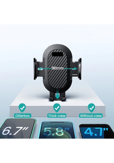 Else Uzatılabilir Vantuzlu Araç İçi Telefon Tutucu