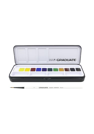 Daler-rowney Graduate Suluboya - Yarım Tava - 12'li Set - Yeni