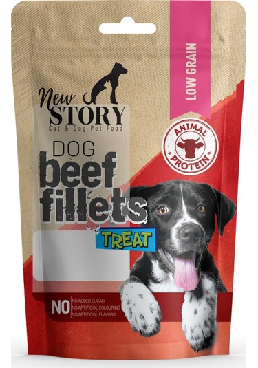 Dog Beef Fillets 3x80gr. Biftekli, Köpek Ödül Maması