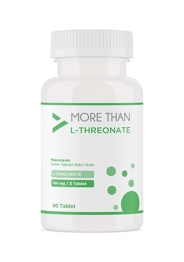 More Than L-Threonat Takviye Edici Gıda 90 Tablet