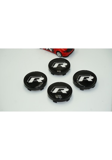 Vw Volkswagen R Jant Göbeği Kapak Seti 60mm