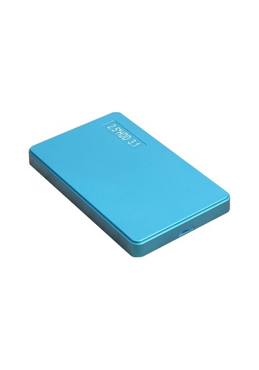 Yd0015 2.5 İnç Tip-c Usb3.0 Taşınabilir Hdd 160gb Mavi - Hızlı Veri Transferi, Kolay Yedekleme, Ultra İnce Ve Taşınabilir Mekanik Disk