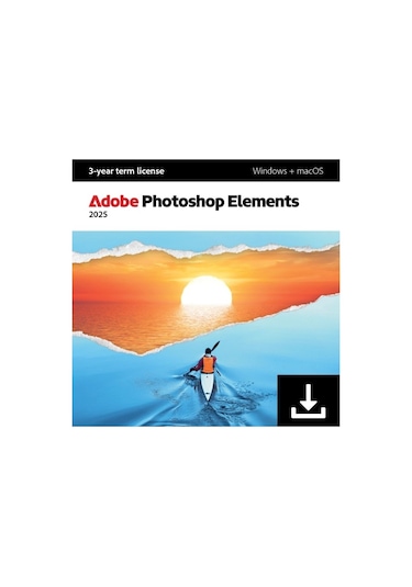 Adobe Photoshop Elements 2025 Windows/mac - 1 Pc 3 Yıl Abonelik