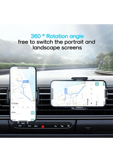 Joyroom Jr-zs259 360 Derece Dönen Germe Mekanik Araba Havalandırma Tutucu 4.7-6.9 İnç Cep Telefonları İçin