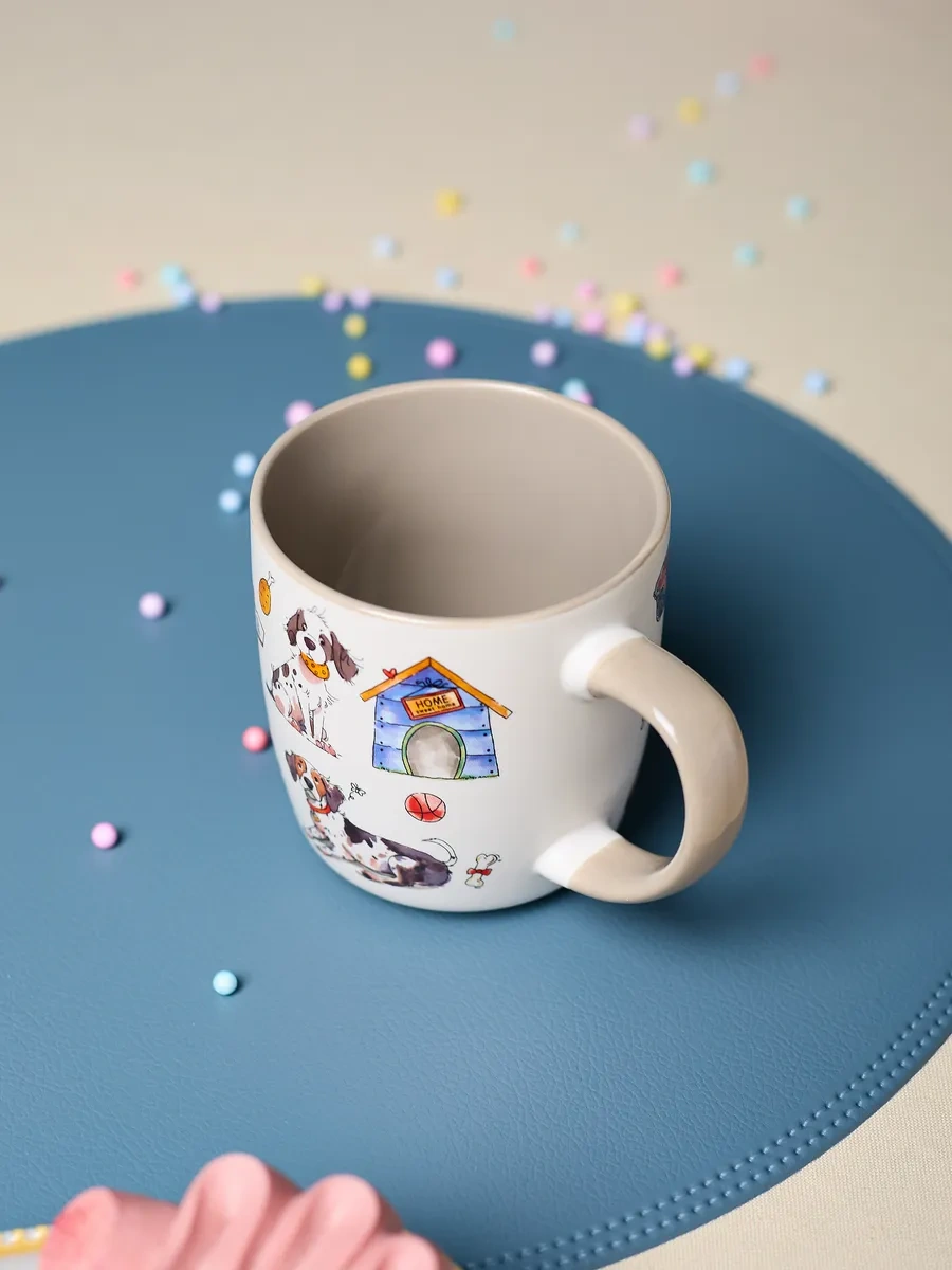 Lefard Çay Ve Kahve İçin Porselen Kupa "veselkiye Druzy" 400 Ml 314614828 Beyaz