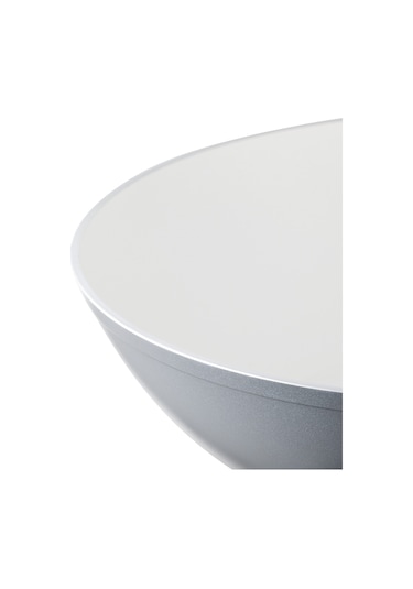 Madame Coco Nano Seramik Wok Tava - Gri/beyaz - 28 Cm Çok Renkli