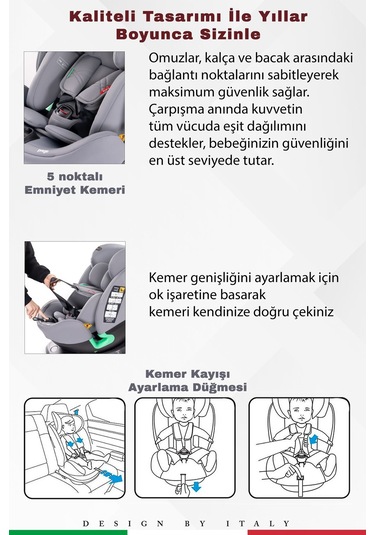 Tronfix I Size Oto Koltuğu Q9004