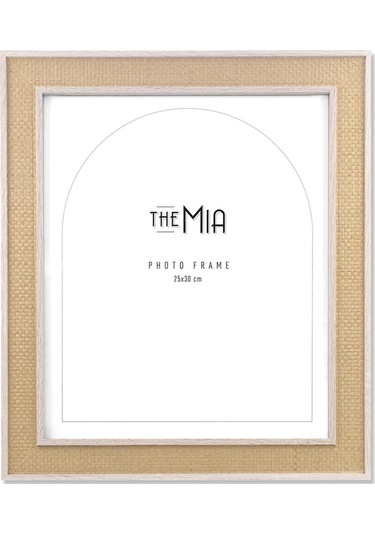 The Mia Delgado Fotoğraf Çerçevesi Beyaz 30x25 Cm