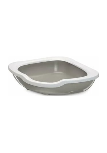 Imac Fred Açık Kedi Tuvalet Kabı Köşeli 51 x 51 x 15.5 CM Çok Renkli