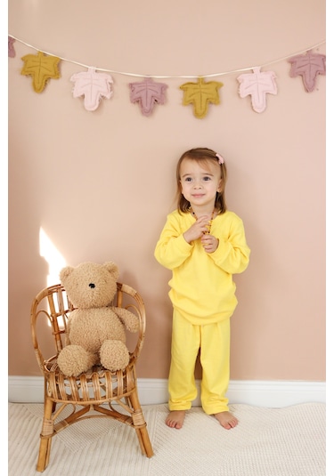 Kaşkorse Mevsimlik Pijama Takım sarı