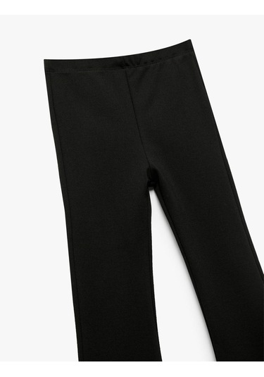 Koton Siyah Kız Bebek Tayt 6wmg40044ak Siyah