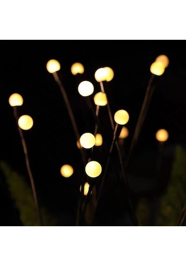 Yaozixia Adet Güneş Enerjili Yol Işıkları Otomatik Açma/kapama Dış Mekan Bahçe Işığı Bahçe Veranda Yürüyüş Yolu İçin Peyzaj Aydınlatması Çok Renkli