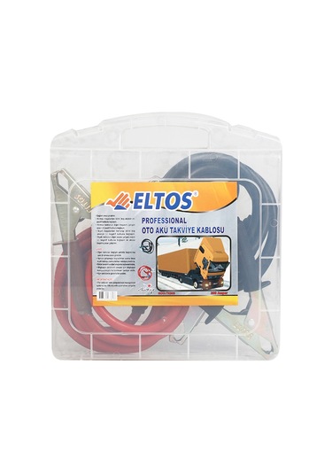 Eltos Tk300 Çantalı Oto Akü Takviye Kablosu 200 Amper 2 Metre