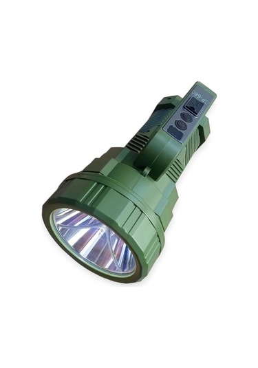 Gold Police Gp-680 Şarjlı El Feneri Projektör 100 Watt Beyaz