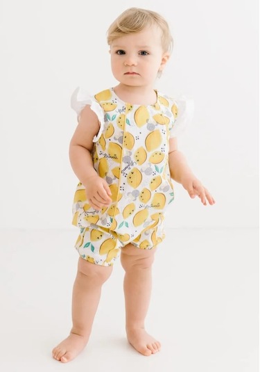 Minnie Mouse Lisanslı Sarı Kız Bebek Pamuk&cotton Tulum Mn17350 Sarı