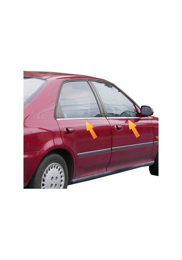 Honda Civic Krom Cam Çıtası P. Çelik 1992-1996 N11.1506