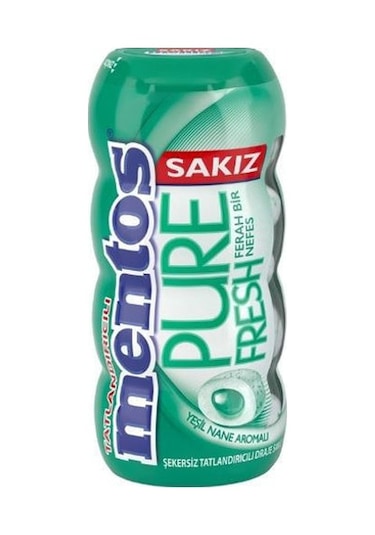 MENTOS PURE FRESH NANE AROMALI DRAJE SAKIZ 12 ADET  * 30 g