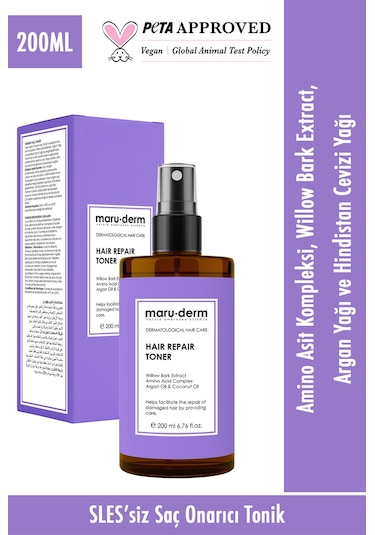 Maruderm Onarıcı Saç Bakım Toniği 200 ML