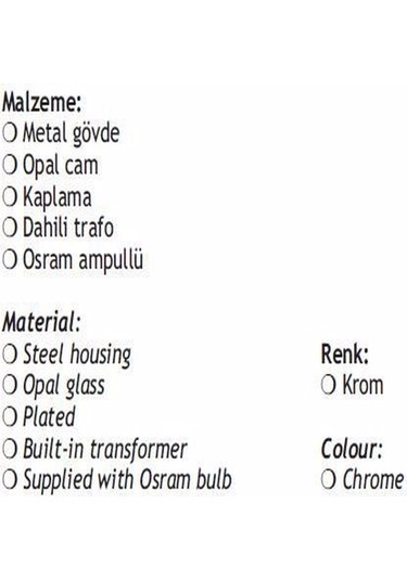 Jupiter Ev404 Banyo Aplik Krom