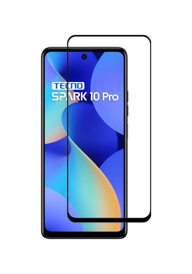 Tecno Spark 10 Pro Tam Kaplayan Tempered Ekran Koruyucu - Al3276