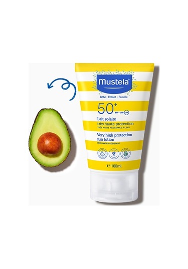 Mustela Yüksek Koruma Faktörlü Güneş Losyonu Tüm Aile İçin Spf 50+ 100 Ml-7203