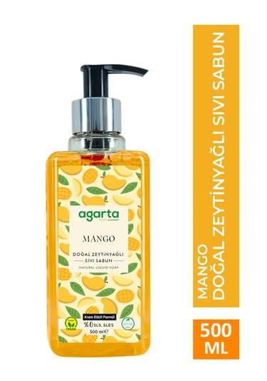 Doğal 500 Ml Mango Sıvı Sabun