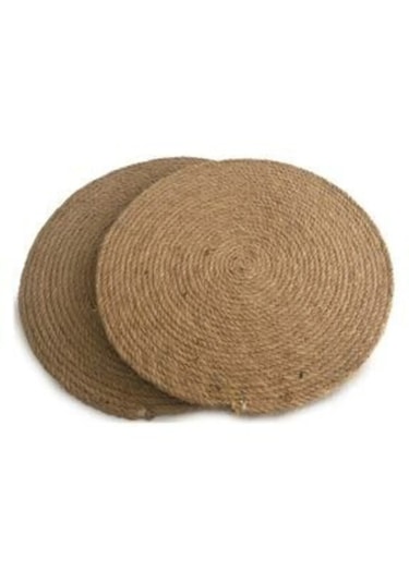 Dekoratif Modern 20 Cm Hasır Nihale Beyaz