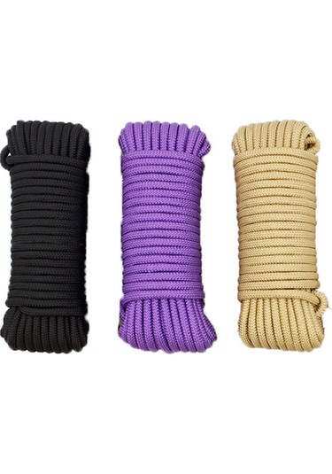 Renkler Dış Mekan Aleti Çap 3mm Paraşüt İpi Kordon İpi Çadır İpleri Paraşüt İpleri 550 İp Hayatta Kalma Kiti Haki