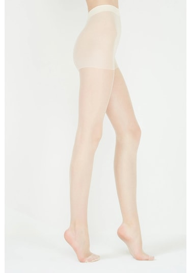 Penti Parlak Fit 15 Külotlu Çorap Vanilya
