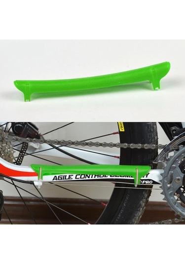 Novahub Yeşil Harika Bir Ev Bisiklet Bakım Zinciri Çıkartmaları Dağ Bisikleti Katlanır Araç Bakım Zinciri Çıkartmaları