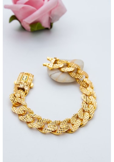 Latif Kuyumculuk 22 Ayar Altın Kalemli Gurmet Kadın Bileklik Lkblk1230 Altın Sarı Altın