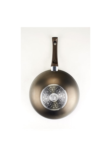İlla Olıvılla Extra 28 CM Wok Tava Zeyinyağ İçerikli Kaplama