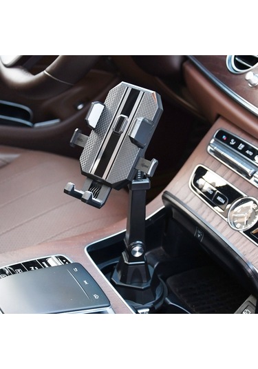 Cbtx Araba Bardak Tutucu Telefon Montajı Ayarlanabilir Eller Serbest Fincan 4.7-6.7 İnç Telefon İçin Cep Telefonu Tutucu