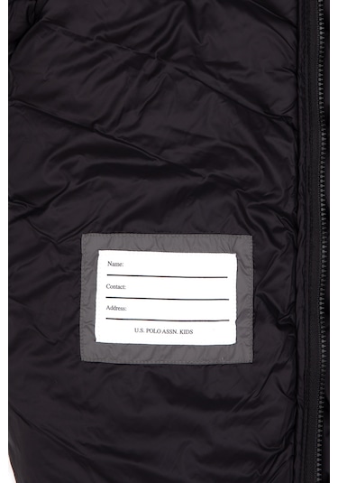 U.s. Polo Assn. Erkek Çocuk Siyah Mont 50310509-vr046 Siyah