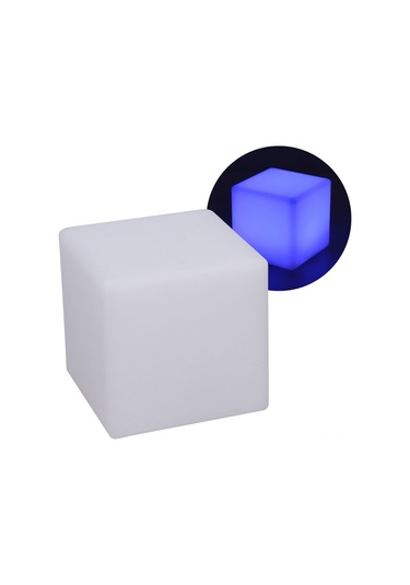 Shineyee Led Küp Işık Rgbw, 16 Renk 4 Mod, Uzaktan Kumanda, İç Mekan Stüdyo Bar Masa Ambiyans Aydınlatması 10x10x10cm Diğer