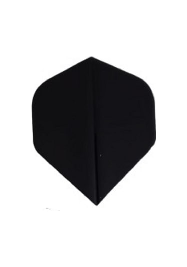 150 Micron 5 Set 15 Adet Dart Flight Flayt Siyah Pet Dartsan