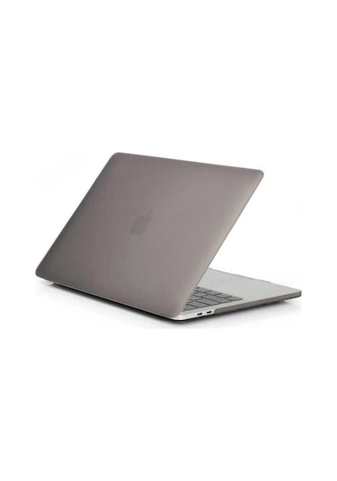Apple Uyumlu MacBook 13.3' Pro 2020 Zore Msoft Mat Kapak Gri