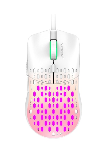 Aula S11 Pro 3600 DPI RGB Optik Oyuncu Mouse