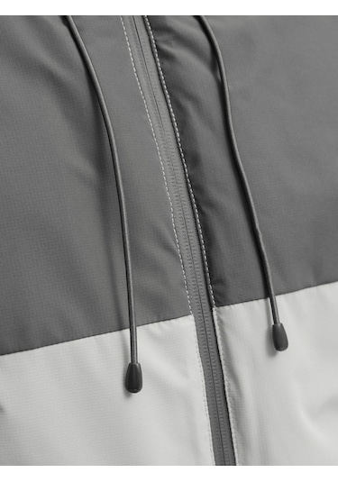 Jack & Jones Jcounion Light Padded Blocking Gri Erkek Mont 12285586 Gri