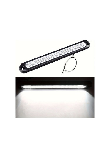 Xuweiwei Beyaz Kamyon Kamyonet Romorklar Icin 15 Led Evrensel Arka Stop Fren Sinyal Lamba Bar 12v 24v