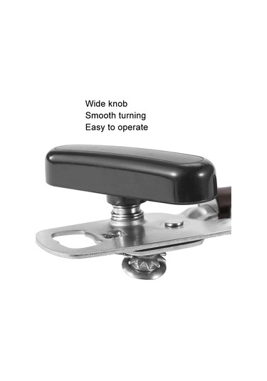 Sones Paslanmaz Çelik Konserve Açacağı Çok Amaçlı Mutfak Şişe Açacağı, Stil: Ahşap Saplı Diğer