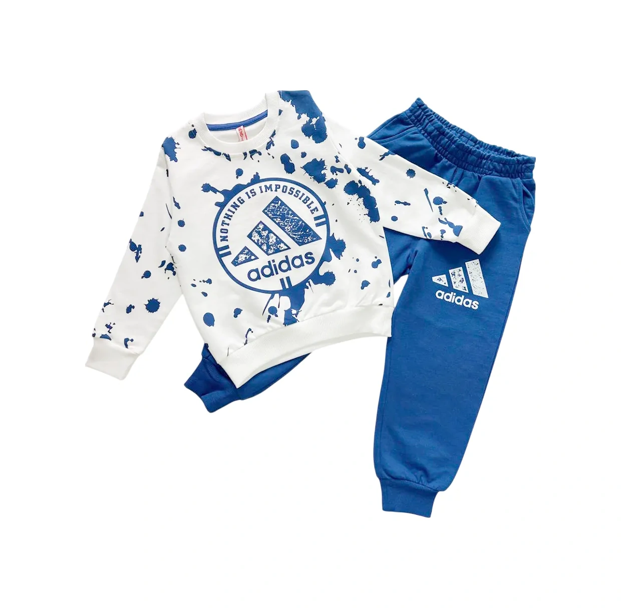 Vazuncıkı Anaokulu İçin Erkek Çocuk Spor Takımı 377369006 Gri-mavi