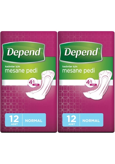 Depend Mesane Pedi Kadın Normal 24 Adet