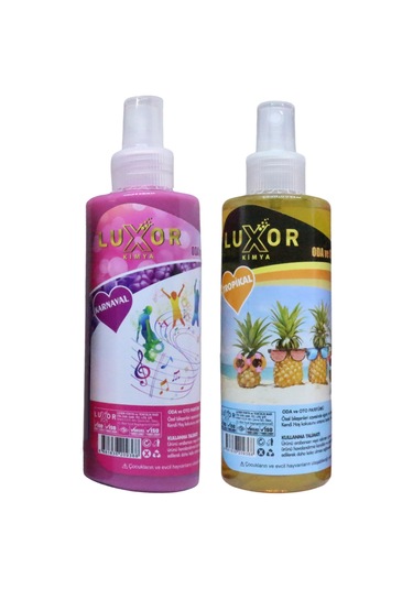 Luxor Kimya Karnaval ve Tropikal Oto Kokusu 2x200 ML
