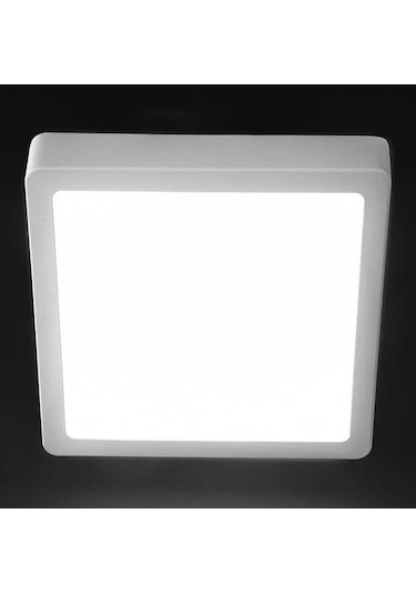 Noas 18w Sıva Üstü Kare Beyaz Kasa Led Panel Yl15-1800, Yl15-1801 Beyaz