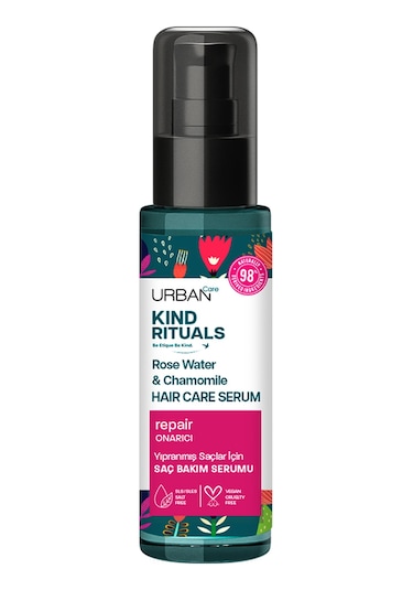Kind Rituals Rose Water Chamomile Saç Bakım Serumu 100 Ml